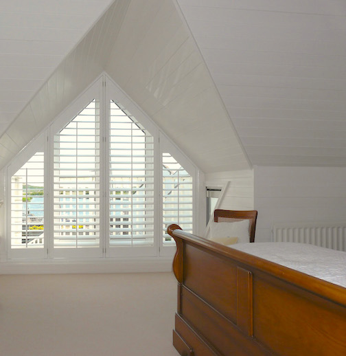 Interior Shutters for bedroom