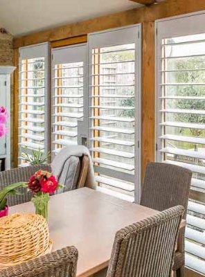 French door shutters