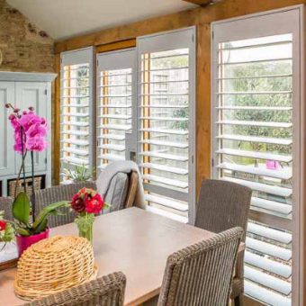 French door shutters