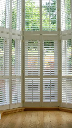 Smart White Door Shutters