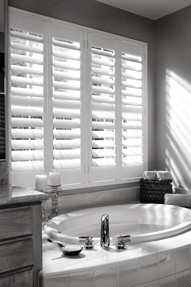 Bathroom on sale window shutters