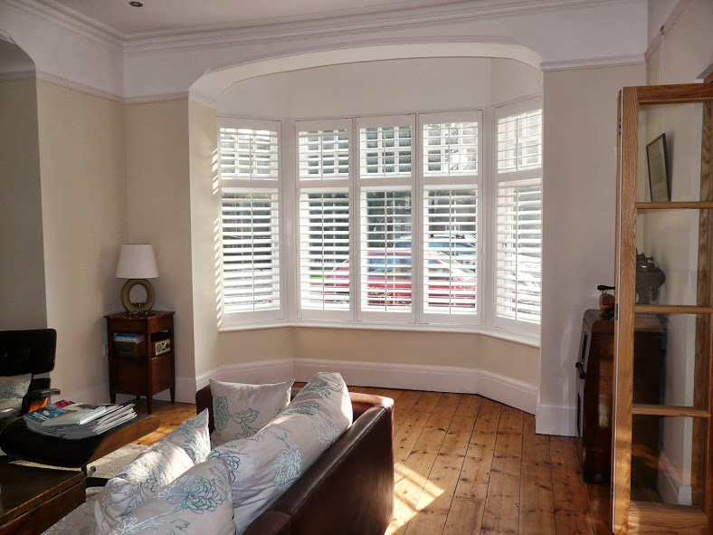 Bay Window Shutters Wooden Shutter Blinds For Bay Windows