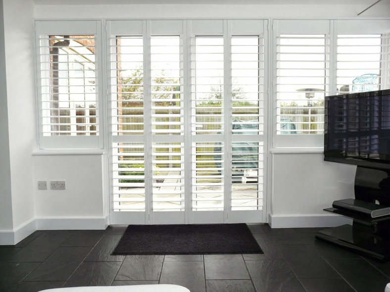 Door Shutters, Indoor Shutters UK, Full-height Shutters