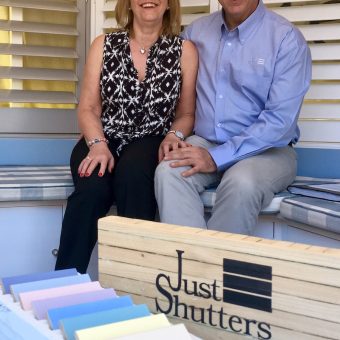 North Wales Shutters Experts Ken and Angela Eardley