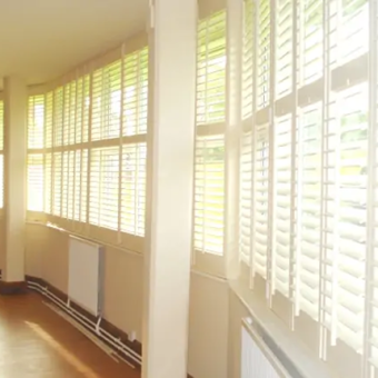 Shutters for public buildings