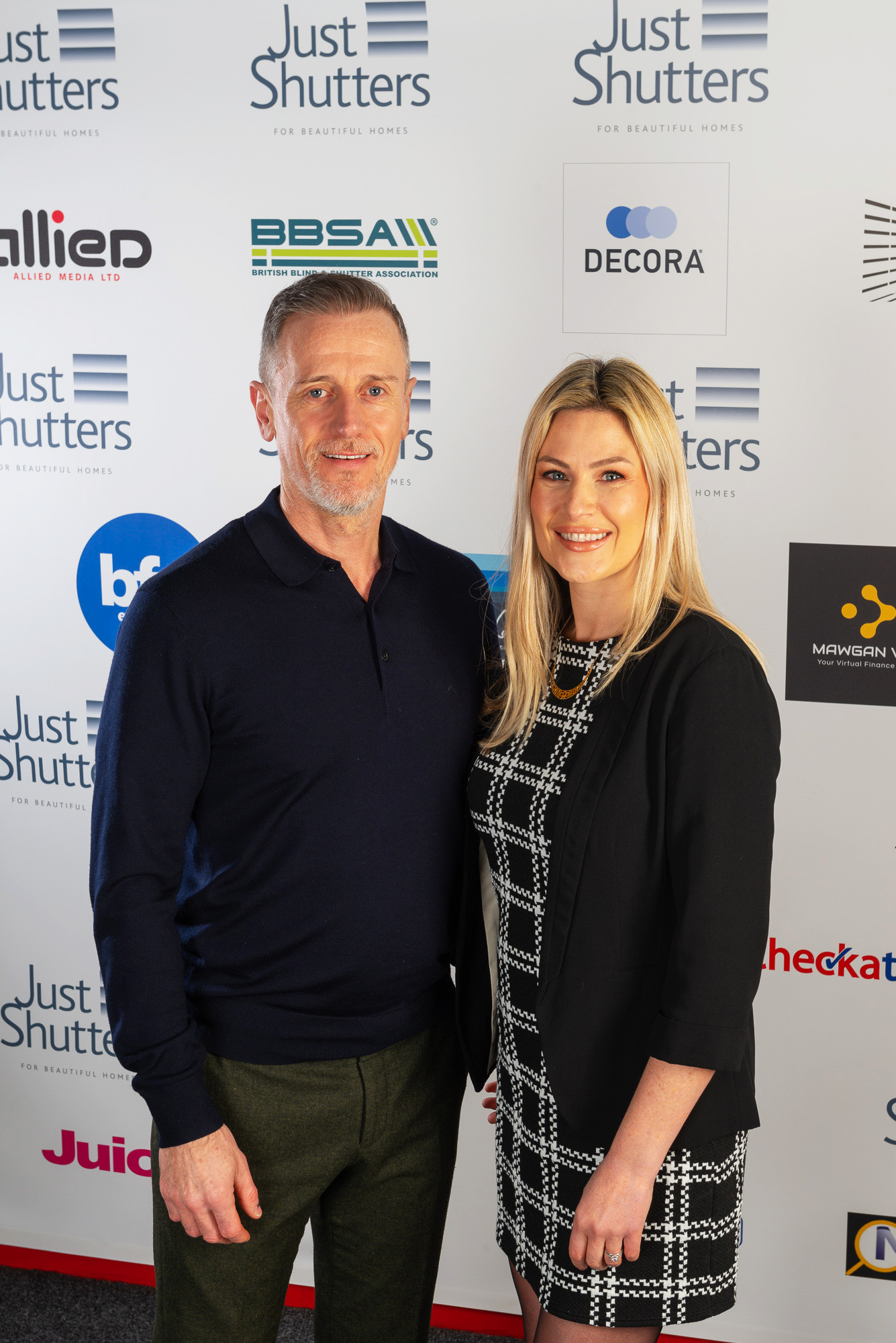 Simon and Gina Broadhurst - Just Shutters Surrey