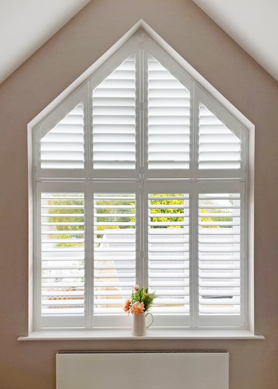 Custom window designed Shutters
